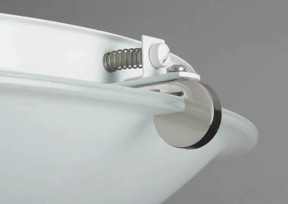 968152-SN-Besa Lighting-Trio 16-Two Light Flush Mount-15.75 Inches Wide by 4.75 Inches High-Satin Nickel Finish-Marble Glass Color-Incandescent