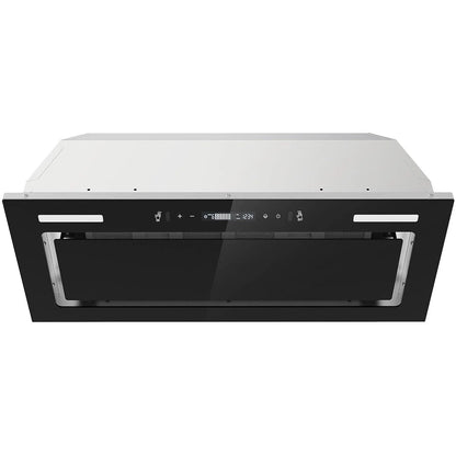 30 inch Built-in Insert Range Hood 900CFM Tempered Glass Kitchen Vent Hood