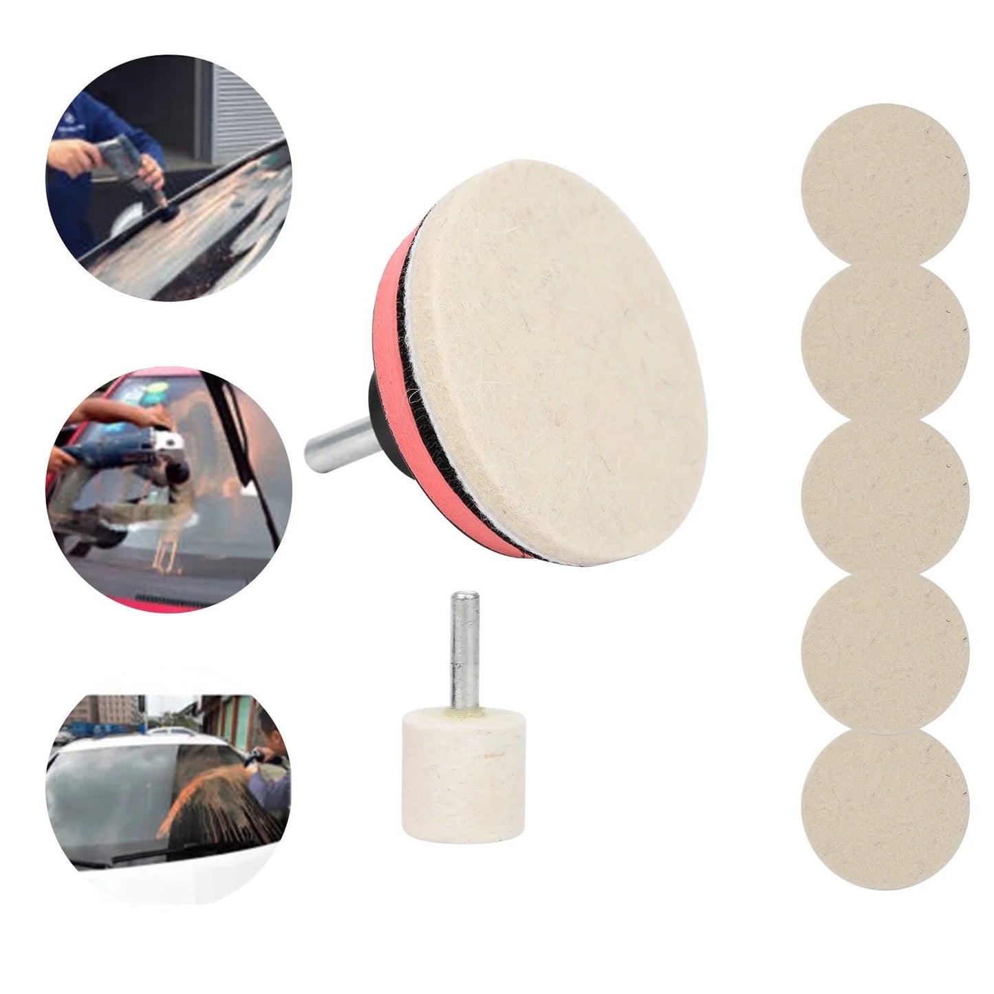 Cerium Oxide Powder Polishing Kit, Glass Polishing Kit 100g For Glass