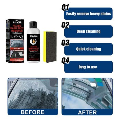 Tohuu Glass Coat For Cars Ceramic Glass Coat 50ml Ceramic Coating Windshield Hydrophobic Protection For Glass With Sponge Car Exterior Restorer Waterless Car Wash. exceptional