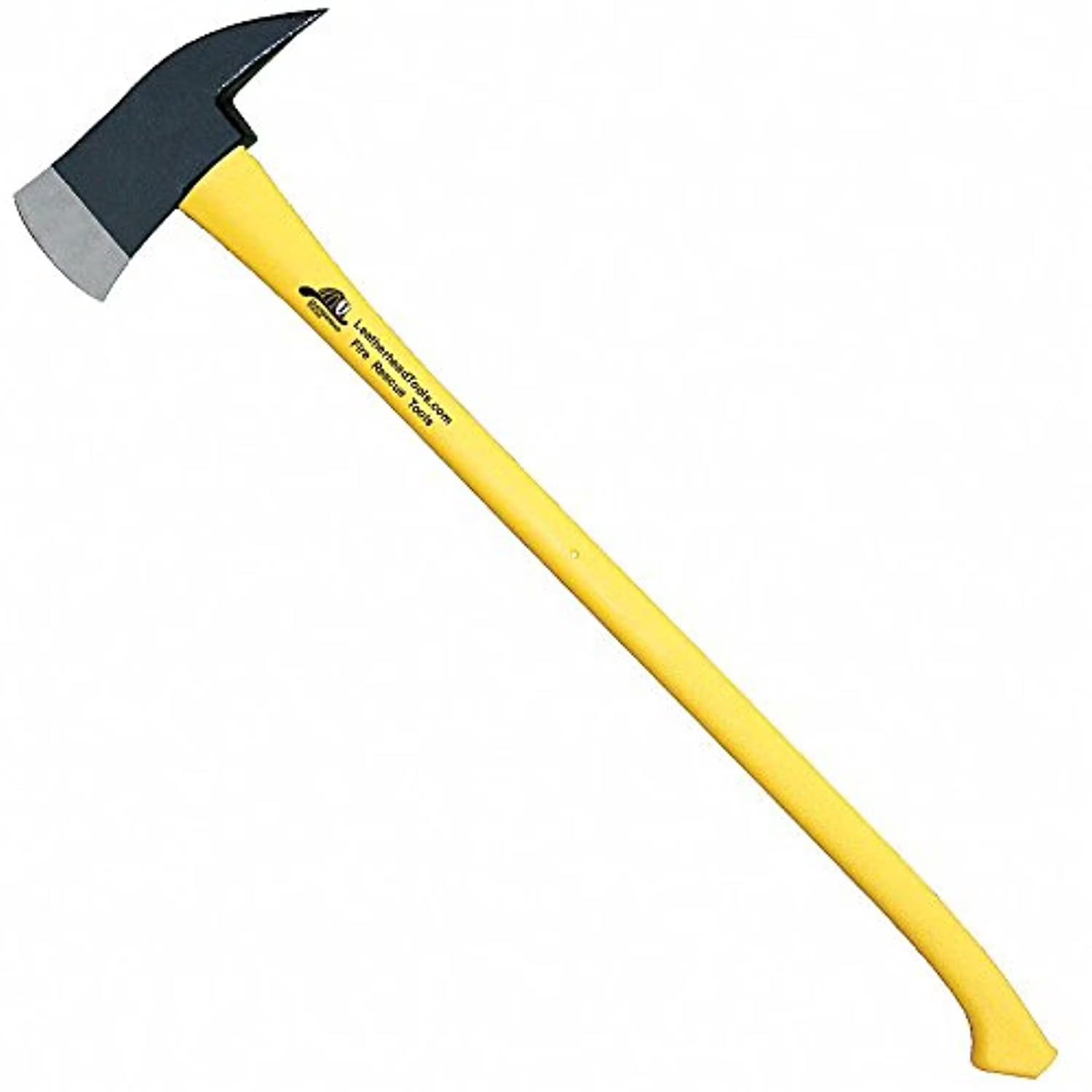 axe, pick head, yellow fiberglass, 36 in.