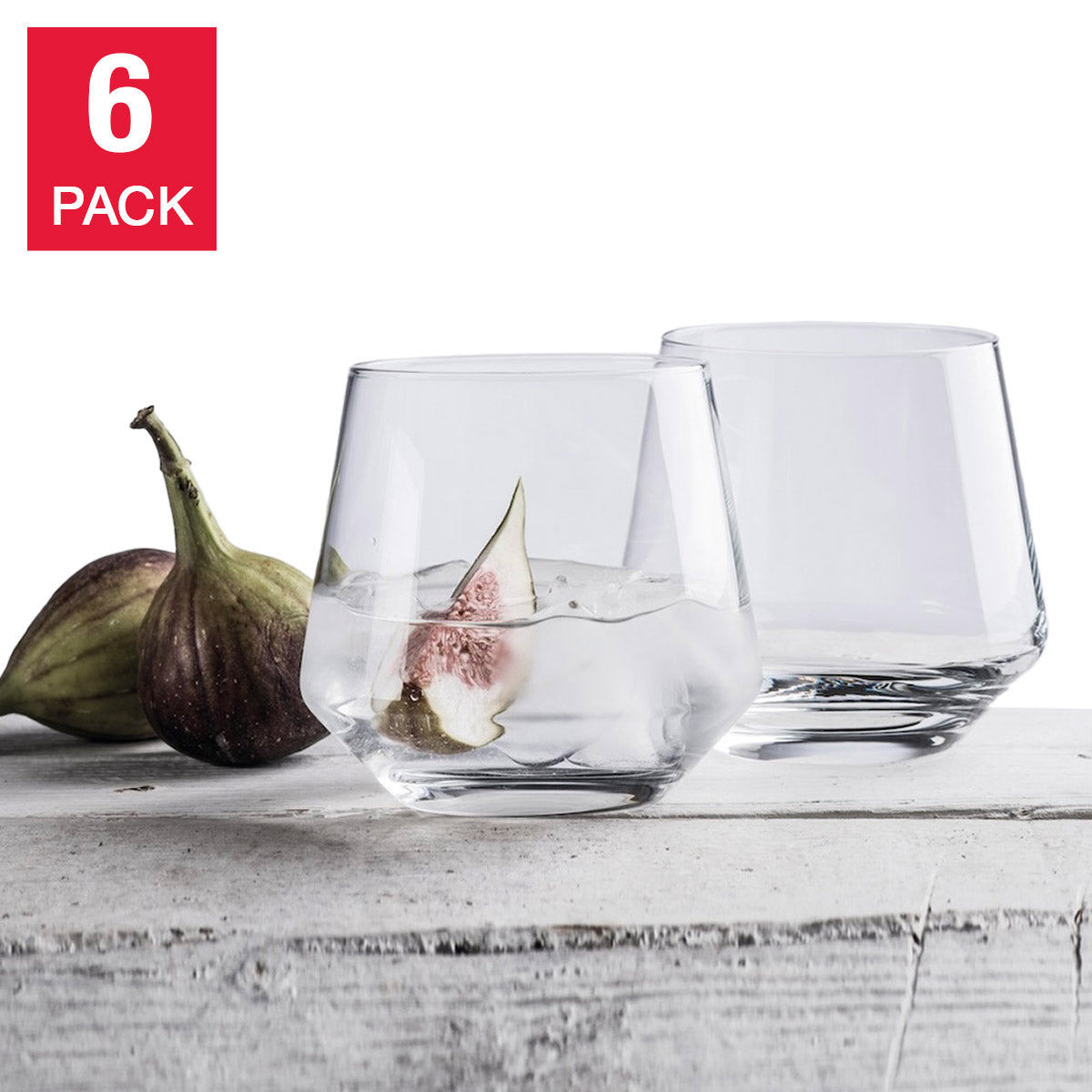 Zwiesel Pure Whiskey Glasses 13.2oz, set of 6