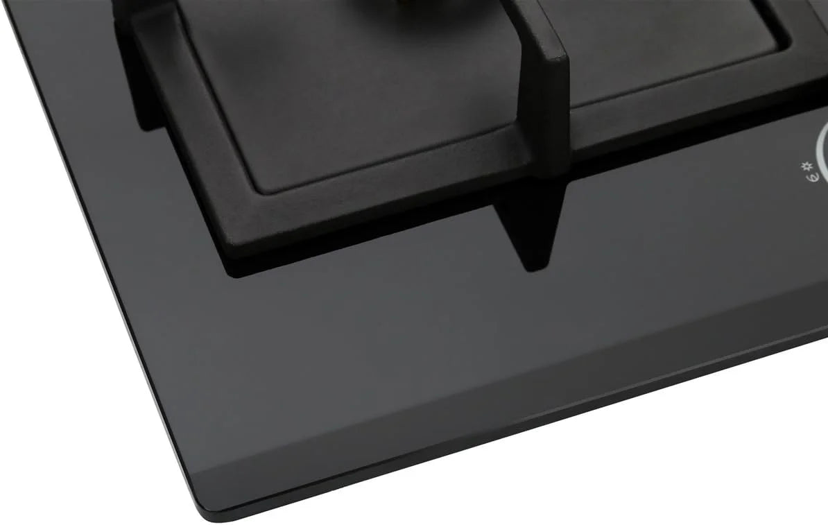 K& H 5 Burner 30 Inch Built-in LPG/Propane Gas Stove Top Glass Surface Cast Iron Cooktop UL/ETL Certified 5-GCW-LPG