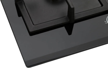 K& H 5 Burner 30 Inch Built-in LPG/Propane Gas Stove Top Glass Surface Cast Iron Cooktop UL/ETL Certified 5-GCW-LPG