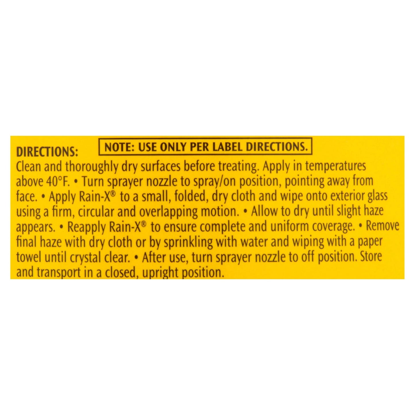 Rain-x Original Glass Treatment, 16oz - 800002250W