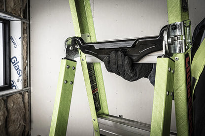 Little Giant King Kombo 5'-8' Fiberglass 3-in-1 Combo Ladder, 375 lbs. Rated