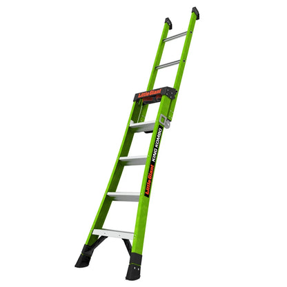 Little Giant King Kombo 5'-8' Fiberglass 3-in-1 Combo Ladder, 375 lbs. Rated