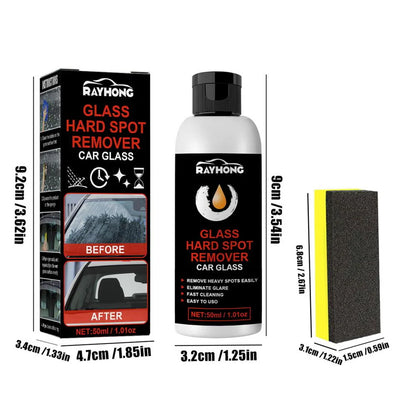 Tohuu Glass Coat For Cars Ceramic Glass Coat 50ml Ceramic Coating Windshield Hydrophobic Protection For Glass With Sponge Car Exterior Restorer Waterless Car Wash. exceptional