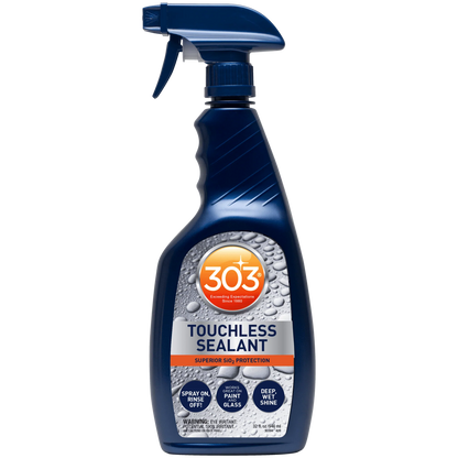 303 Touchless Sealant - SiO2 Water Activated Paint & Glass Protection - Spray On, Rinse Off - Lasts 2x Longer Than Wax - Deep, Wet Shine, 32 fl. oz. (30394CSR) Packaging May Vary