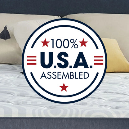(2 pack) Serta 10" Medium Gel Memory Foam Cooling Full Tight Top Mattress - Fiberglass Free