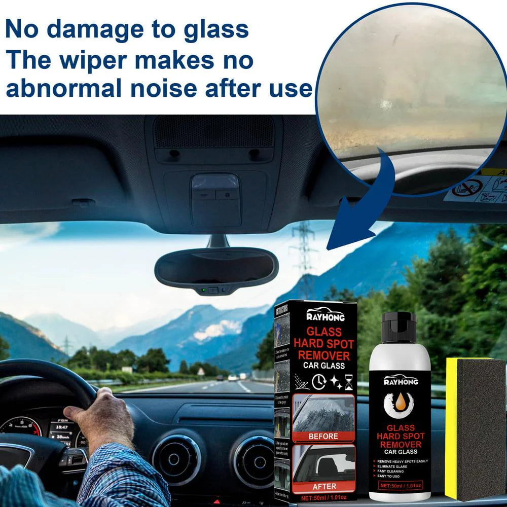 Tohuu Glass Coat For Cars Ceramic Glass Coat 50ml Ceramic Coating Windshield Hydrophobic Protection For Glass With Sponge Car Exterior Restorer Waterless Car Wash. exceptional