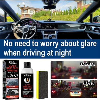 Tohuu Glass Coat For Cars Ceramic Glass Coat 50ml Ceramic Coating Windshield Hydrophobic Protection For Glass With Sponge Car Exterior Restorer Waterless Car Wash. exceptional