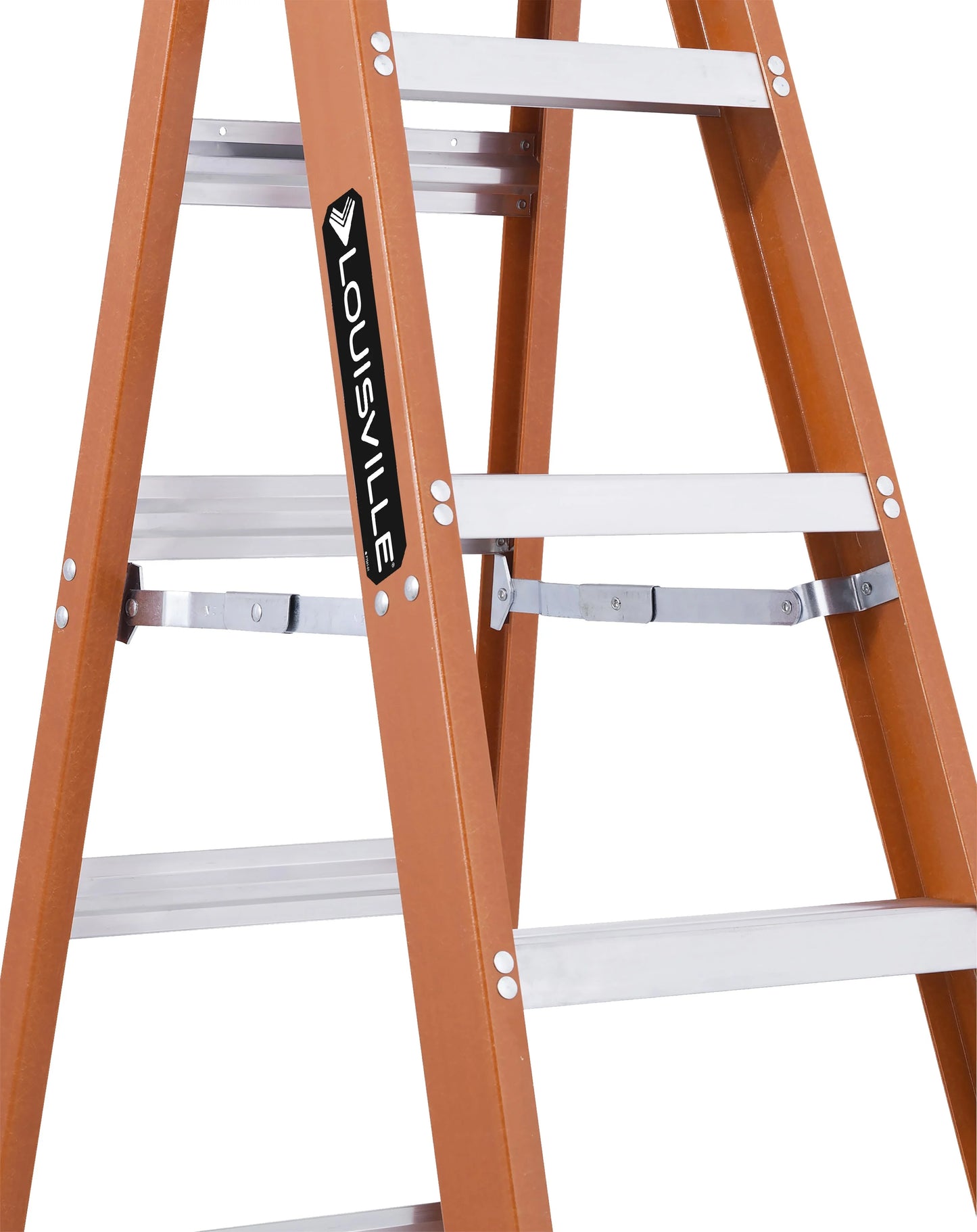Louisville Ladder 10-Foot Fiberglass Step Ladder, 300-Pound Load Capacity, Type IA, FS1510