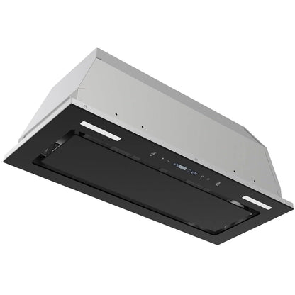 30 inch Built-in Insert Range Hood 900CFM Tempered Glass Kitchen Vent Hood