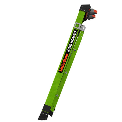 Little Giant King Kombo 5'-8' Fiberglass 3-in-1 Combo Ladder, 375 lbs. Rated