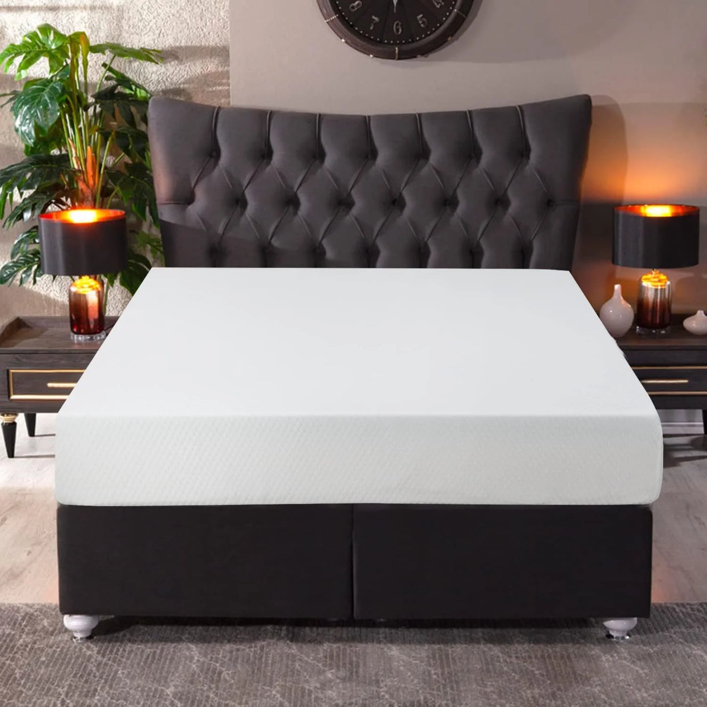 JL Full Mattress 6 inch Gel Memory Foam Mattress for Cool Sleep & Pressure Relief, Medium Firm Mattresses Fiberglass Free CertiPUR-US Certified/Bed-in-a-Box/Pressure Relieving Full Size